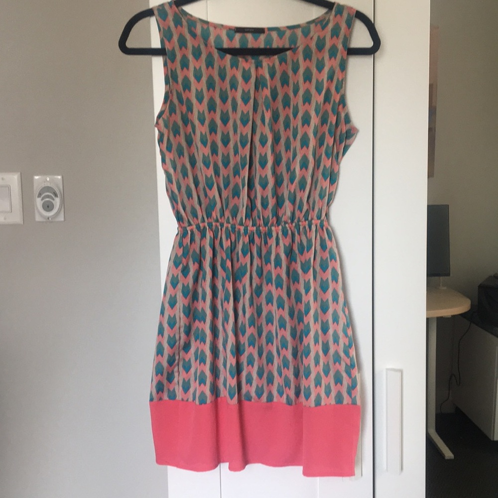 Boutique Aztec print dress